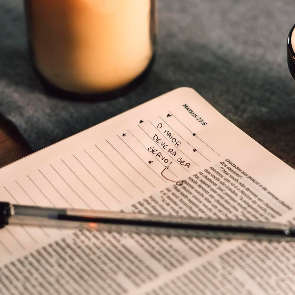 Bíblia Sagrada | Letra Normal | NVI | Espaço Anotações | Capa Marrom