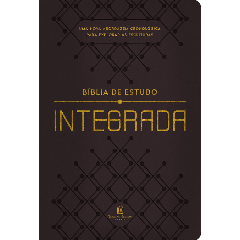 Bíblia de Estudo NVI Integrada | Capa Flexível Marrom