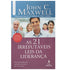 Livro "As 21 Irrefutáveis Leis da Liderança" de John C. Maxwell, capa azul e roxa com foto de pessoas sorrindo. — Plenitude