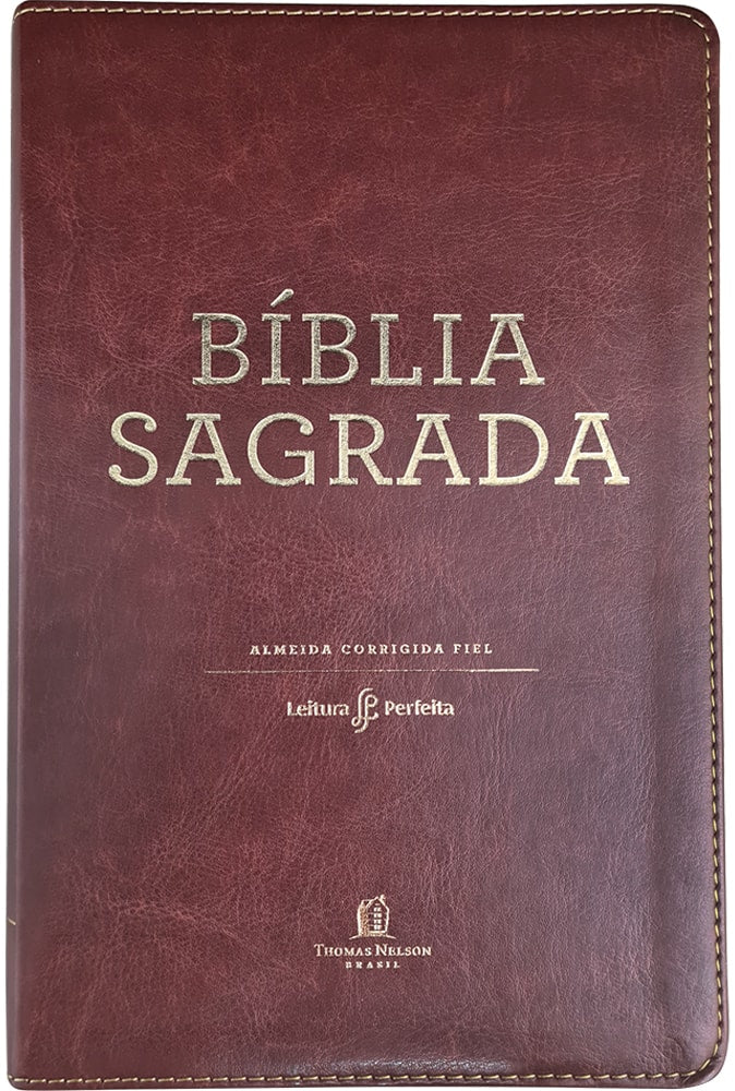 Bíblia Sagrada | Leitura Perfeita | ACF | Marrom Flexível