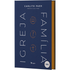 Livro Igreja Família, Carlito Paes, capa azul marinho com ícones e título vertical. — Plenitude