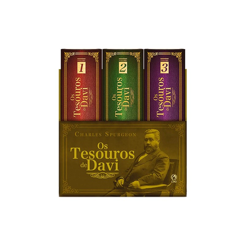 Box de Livros | Tesouros de Davi | Charles Spurgeon