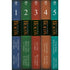 Box com 5 volumes de livros "Comentário Bíblico Beacon Antigo Testamento", cada um com capa de cor diferente e numeração de 1 a 5. — Plenitude