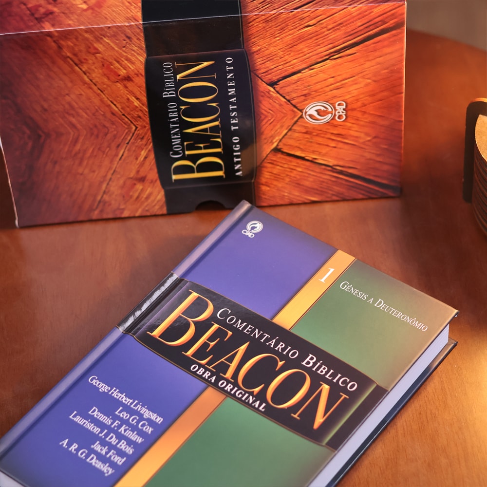 Box Comentário Bíblico Beacon | Antigo Testamento 5 Volumes | Capa Dura