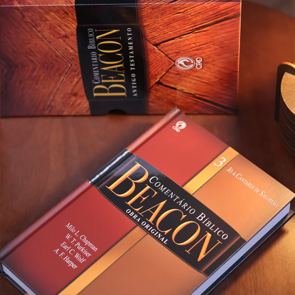 Box Comentário Bíblico Beacon | Antigo Testamento 5 Volumes | Capa Dura
