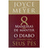 Livro Oito Maneiras de Manter o Diabo Debaixo dos Seus Pés, capa vermelha e dourada. — Plenitude