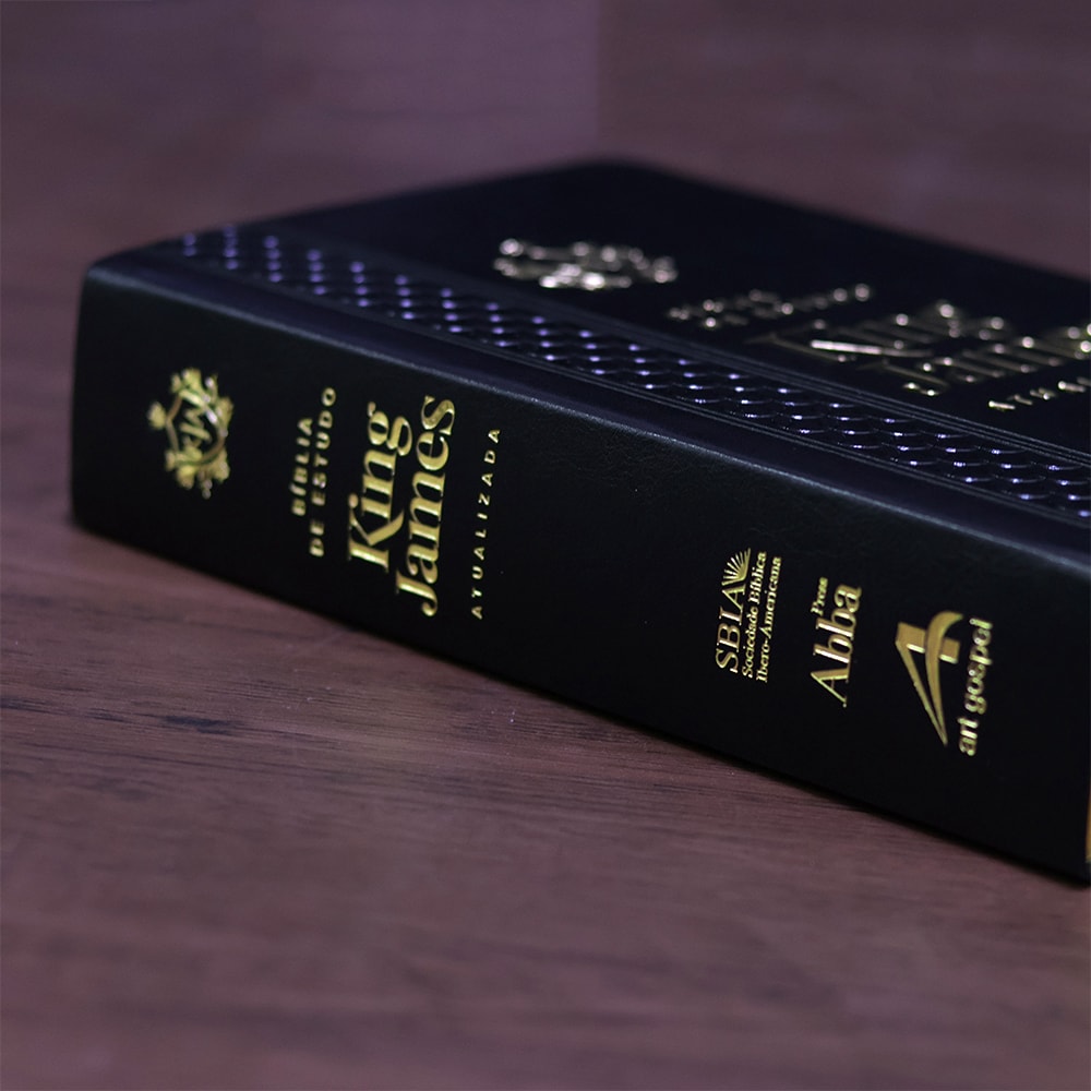Bíblia de Estudo King James | KJA Letra Grande | Preta