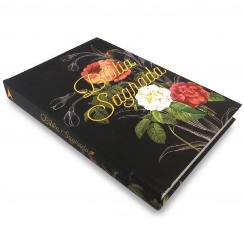 Bíblia Sagrada | Letra Normal | NAA | Flores Peonia