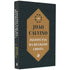 Livro Institutas da Religião Cristã de João Calvino. Capa escura com detalhes geométricos e um selo dourado. — Plenitude