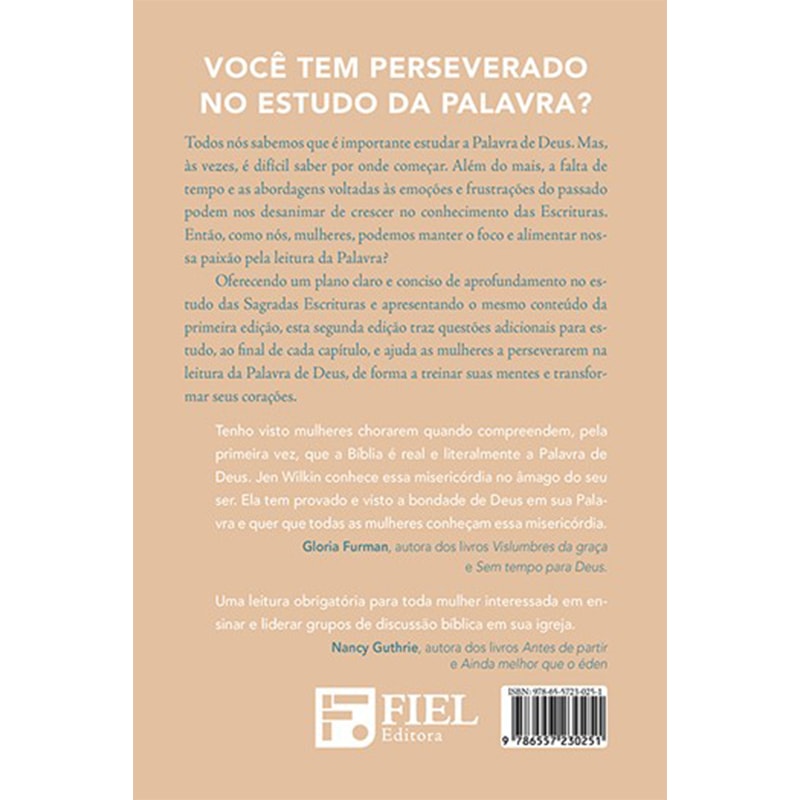 Mulheres da Palavra | Jen Wilkin