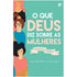Livro "O que Deus Diz Sobre as Mulheres" de Kathleen Nielson, capa verde-água com ilustrações de mulheres. — Plenitude