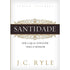 Livro Santidade | J. C. Ryle, capa branca com detalhes dourados e título em preto. — Plenitude