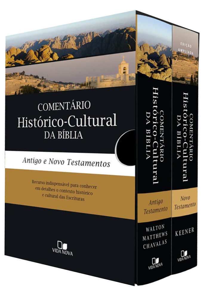 Box Comentário histórico-cultural da Bíblia (AT e NT)