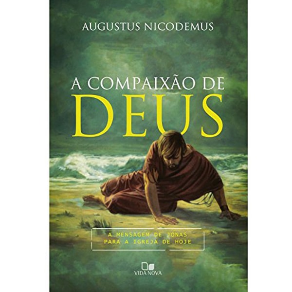 Livro A Compaixão de Deus, com capa colorida e detalhes em dourado, exibindo a capa frontal. — Plenitude