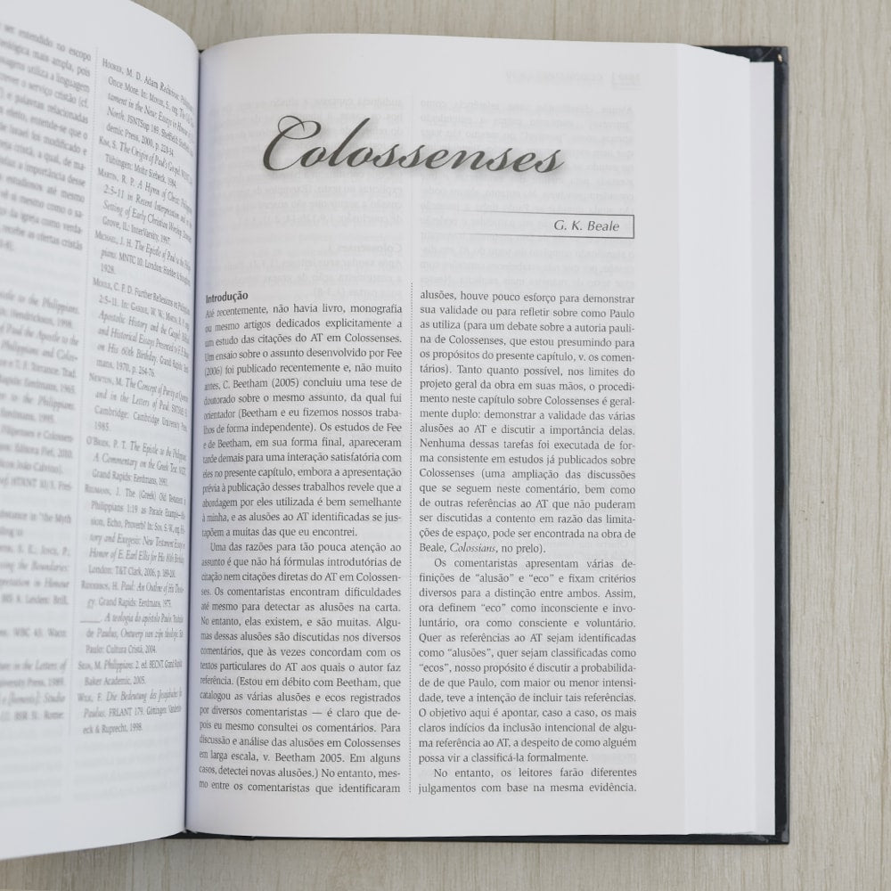 Comentário do uso do Antigo Testamento no Novo Testamento | G. K. Beale e D. A. Carson