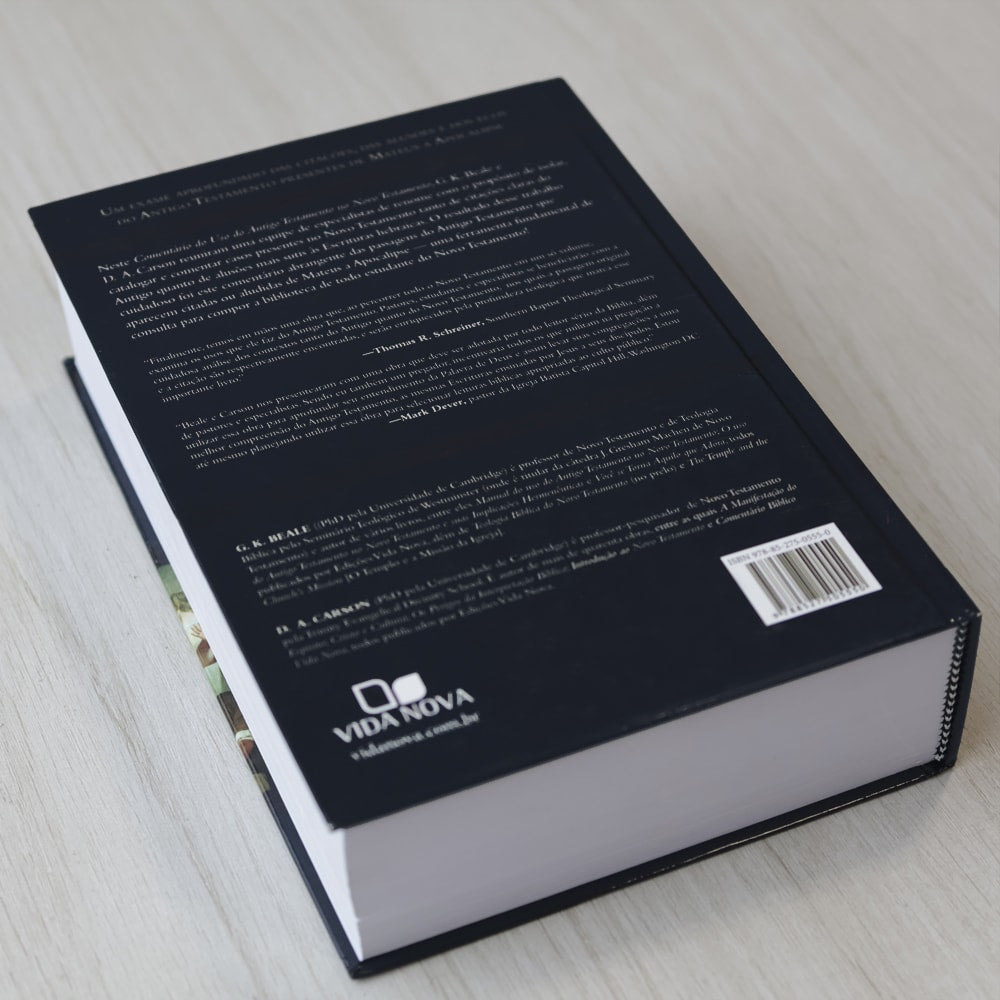Comentário do uso do Antigo Testamento no Novo Testamento | G. K. Beale e D. A. Carson