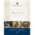 Capa do livro Comentário Expositivo Marcos de Grant R. Osborne, com fundo branco e imagens de manuscritos e arte. — Plenitude