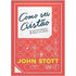 Livro "Como Ser Cristão" de John Stott, capa vermelha com ícones brancos e azuis. — Plenitude