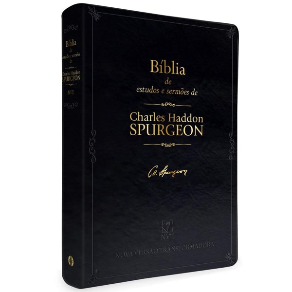 Bíblia de Estudo e Sermões de C. H. Spurgeon | NVT Letra Grande