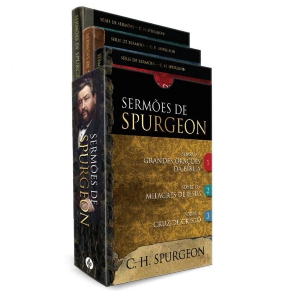 Sermões de Spurgeon | Box Com 3 Livros