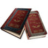 Box para presente Dia a Dia com Spurgeon, dois livros de capa dura vermelha e azul. — Plenitude