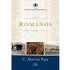 Livro Romanos - Série Comentário Expositivo por C. Marvin Pate, capa azul e branca com imagens. — Plenitude