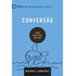 Livro "Conversão" da Série 9 Marcas, capa azul com ilustração de batismo. — Plenitude