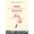 Livro de capa comum, Devocional Um Novo Dia, de Emma Scrivener, com capa bege e imagem de mulher segurando folha. — Plenitude