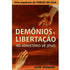 Livro Demônios e Libertação no Ministério de Jesus de Frank Hammond, capa vermelha com mãos. — Plenitude