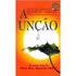 Livro "A Unção" Grande de Benny Hinn, capa laranja com sol, folha e gota d