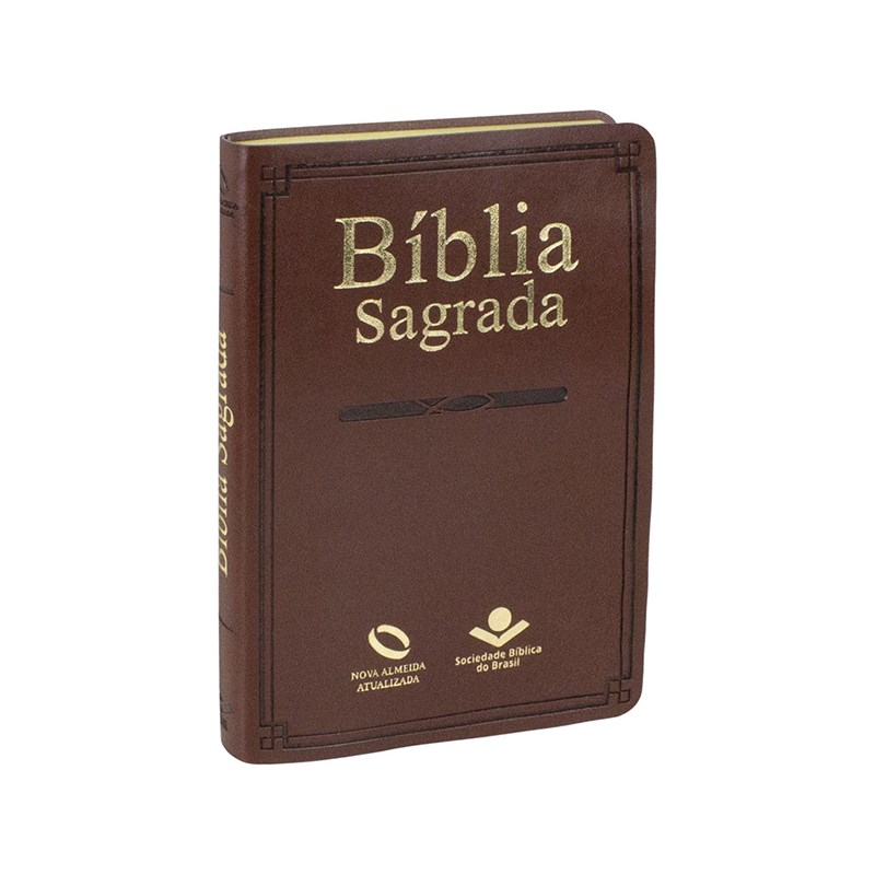 Bíblia Sagrada Missionaria | NAA | Letra Normal | Capa Marrom