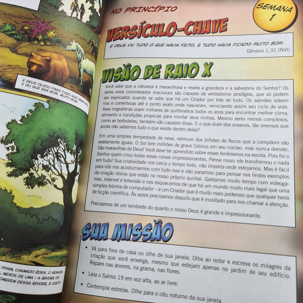 Bíblia Ação em Quadrinhos | Devocional | Jeremy V. Jones