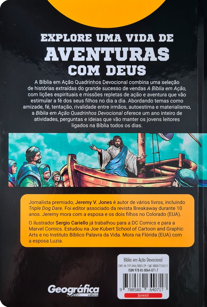 Bíblia Ação em Quadrinhos | Devocional | Jeremy V. Jones