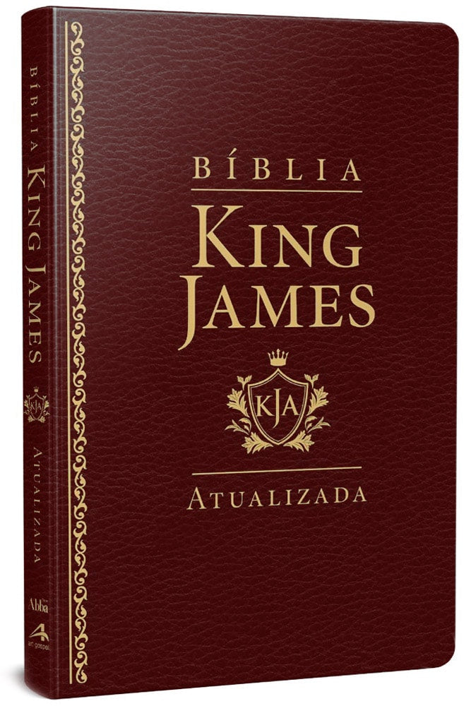 Bíblia King James Atualizada Slim | KJA | Vinho