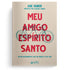 Livro Meu amigo Espírito Santo, capa clara com ilustração de bicicleta tandem. — Plenitude
