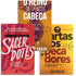 Kit Jesus Copy com três livros de capa comum: 