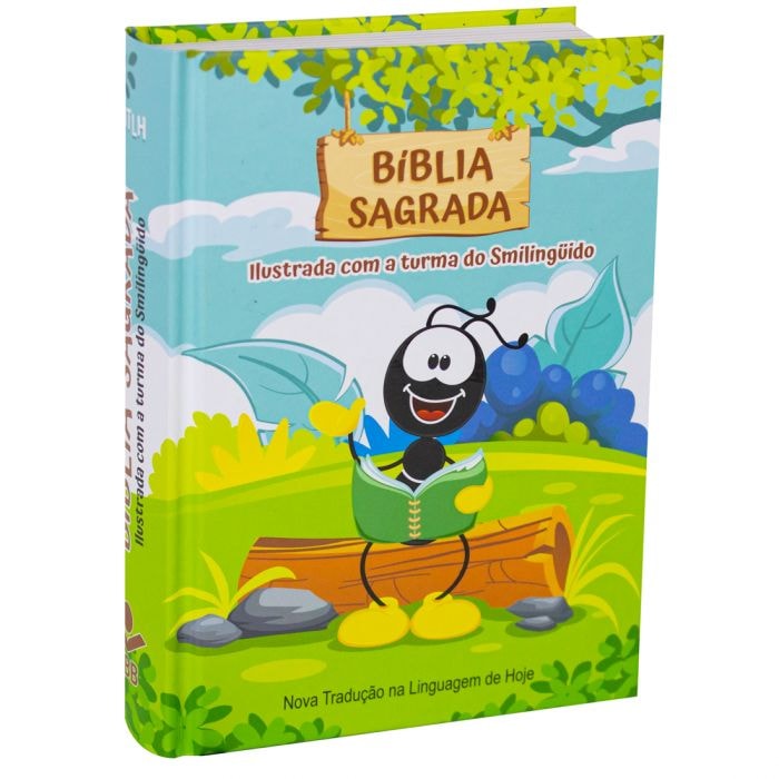 Bíblia Sagrada Ilustrada com a turma do Smilingüido | NTLH | Média Capa Dura
