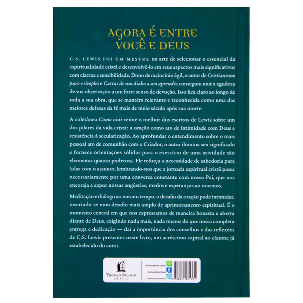 Como Orar | C. S. Lewis