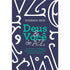 Livro Deus e Você de A-Z, capa azul escura com padrões brancos e título em verde e branco. — Plenitude