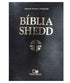 Bíblia Shedd | ARA | Letra Normal | Capa Corvetex Preto