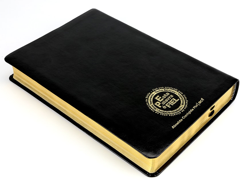 Bíblia Sagrada RCM | ACF | Letra Gigante | Capa PU Luxo Preta