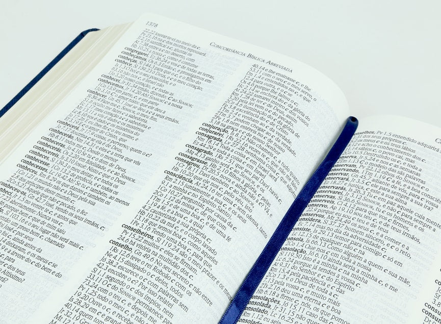 Bíblia Sagrada RCM | ACF | Letra Gigante | Capa PU Luxo Azul