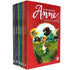 Kit 6 Livros Anne De Green Gables Lucy Maud Montgomery, capa vermelha com ilustração. — Plenitude