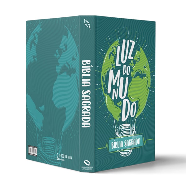 Bíblia Sagrada Luz do Mundo | NAA | Letra Normal | Capa Dura
