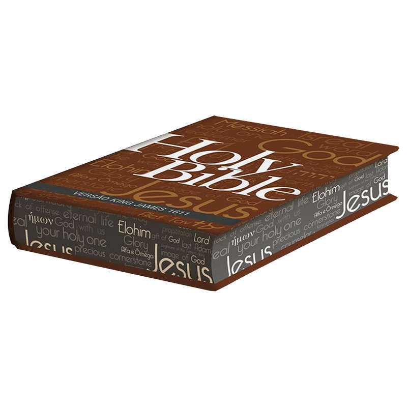Bíblia King James Fiel 1611 | BKJ | Letra Normal | Capa Holy Bible Concordância e Pilcrows
