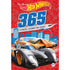 Livro Hot Wheels 365 Atividades e Desenhos para Colorir, capa vermelha com carros de corrida. — Plenitude