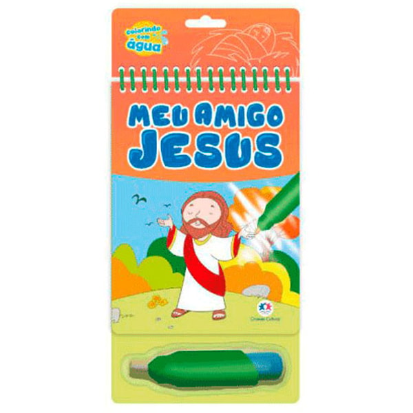 Meu amigo Jesus | Colorindo com Água