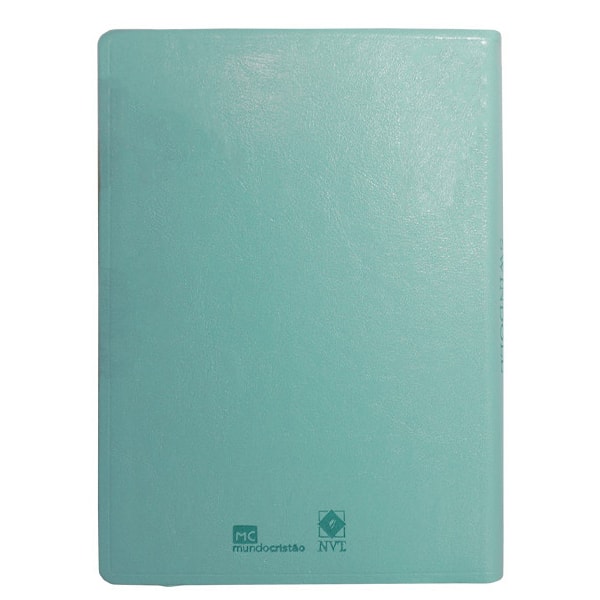 Bíblia de Estudo Swindoll | NVT | Letra Grande | Capa Sintética | Por do Sol Aqua