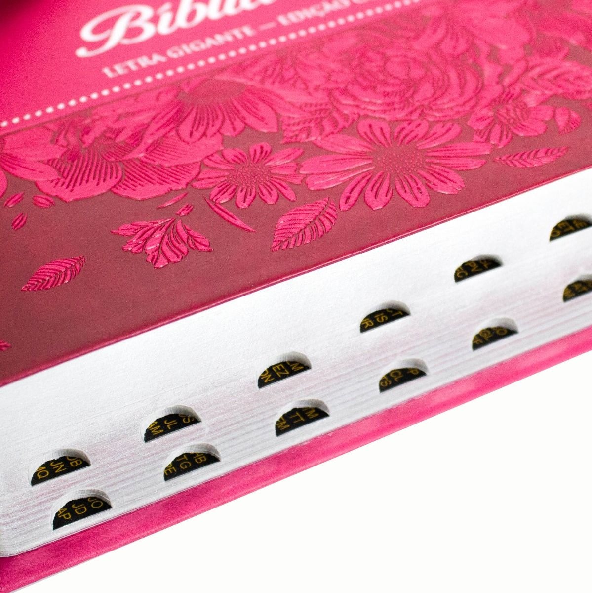 Bíblia Sagrada | ARC | Letra Gigante | Capa Pink C/ Índice