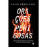 Livro "Orações Perigosas" de Craig Groeschel, capa preta com chamas e título em branco. — Plenitude